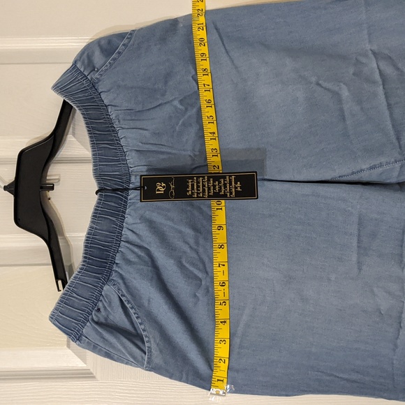 DG2 DIANE GILMAN SOFTCELL DENIM SIZE PL - Picture 7 of 11